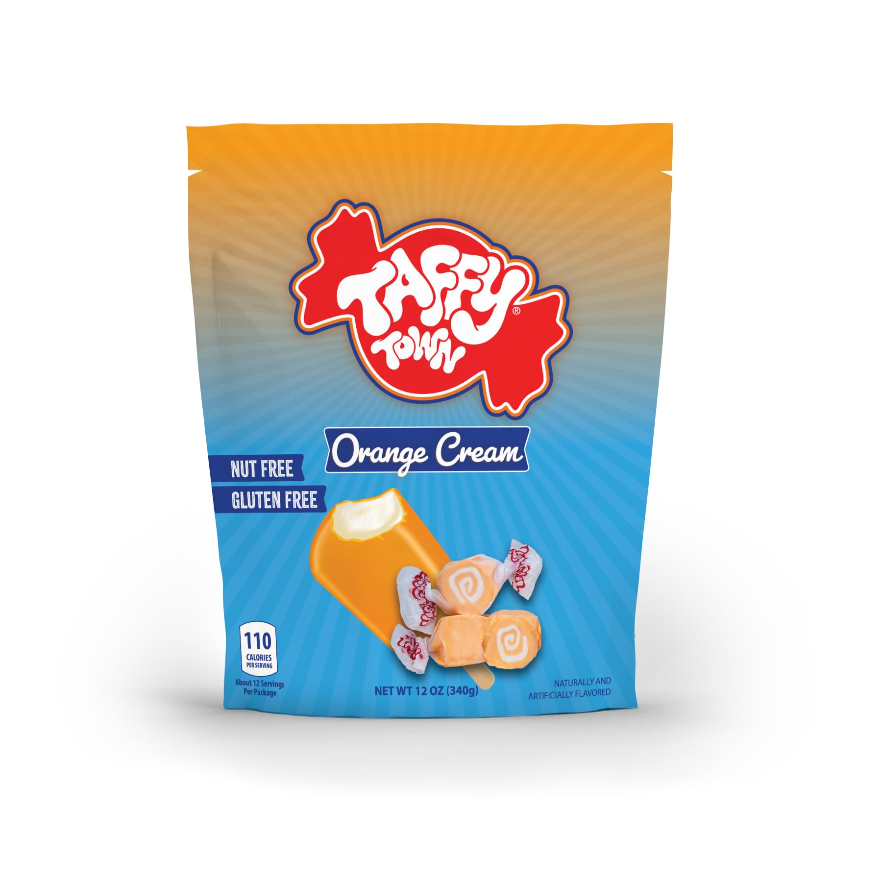 Taffy Town Pouch 12 oz (1, Orange Cream)