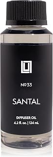 Aroma by Lulu - Santal - Luxury Fragrance Oil for Waterless Cold Air Diffusers - Aromatherapy Fragrance Oil Blend for The Home or Office – Smells Woodsy - 120mL, 4.0 fl oz