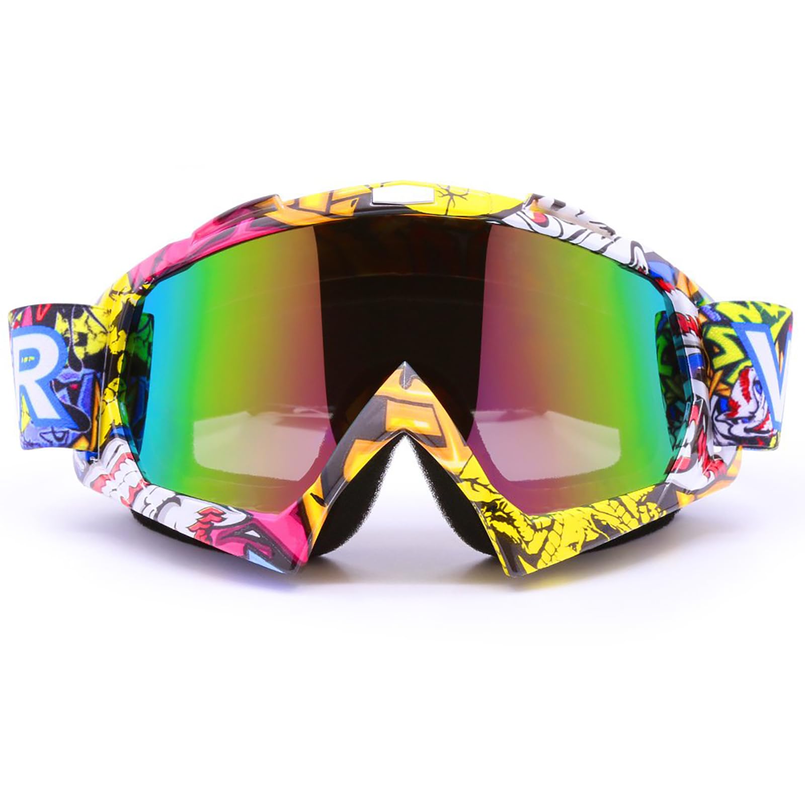 professionale adulto motocross, Dirt Bike ATV moto occhiali da sci, motore gafas protezione UV da sci e snowboard