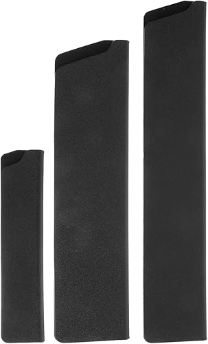 Kichvoe Juego de 3 protectores de cuchillos de cocina, cubiertas de cuchillos, protectores de cortador, fundas de cortador, herramientas de cocina