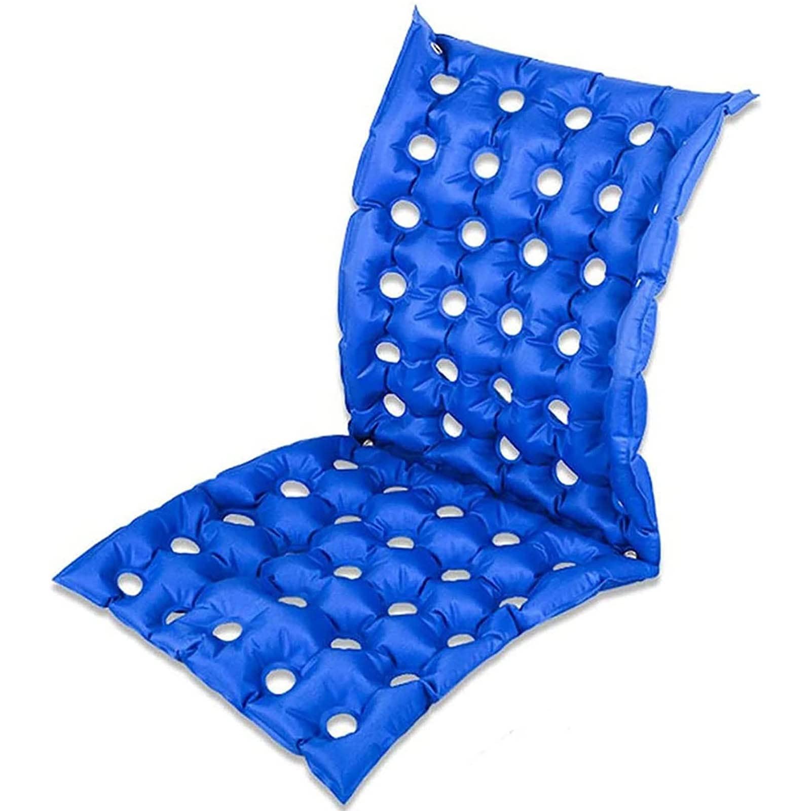 Cojín Antiescaras para Silla de Ruedas, colchón antiescaras Cojín para el hogar Cojín para Silla de Ruedas Paciente Anciano Cirugía de Cadera Cojines inflables Transpirables