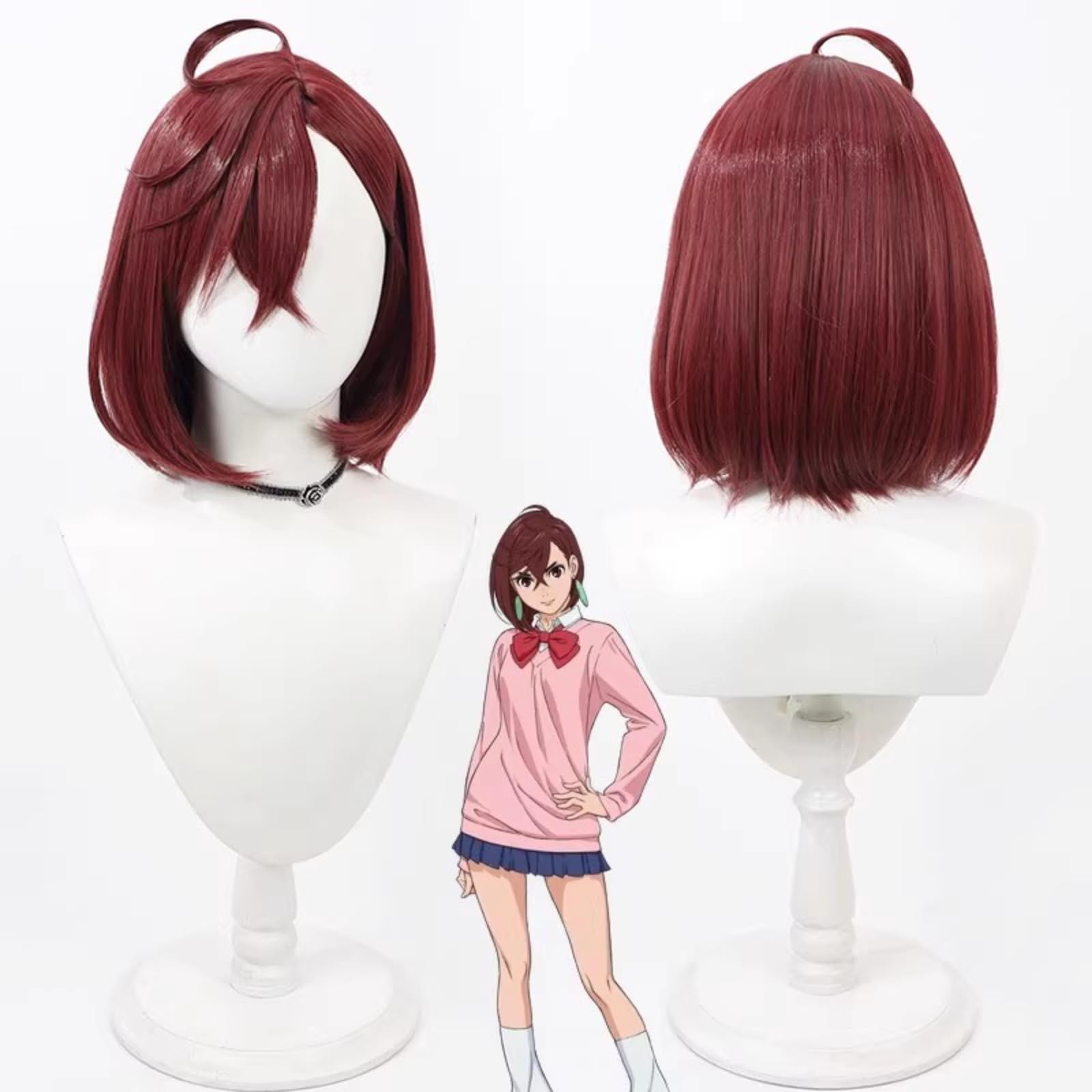 Amazon.co.jp: [RAZOE] ダンダダン 綾瀬桃 コスプレウィッグ 耐熱 