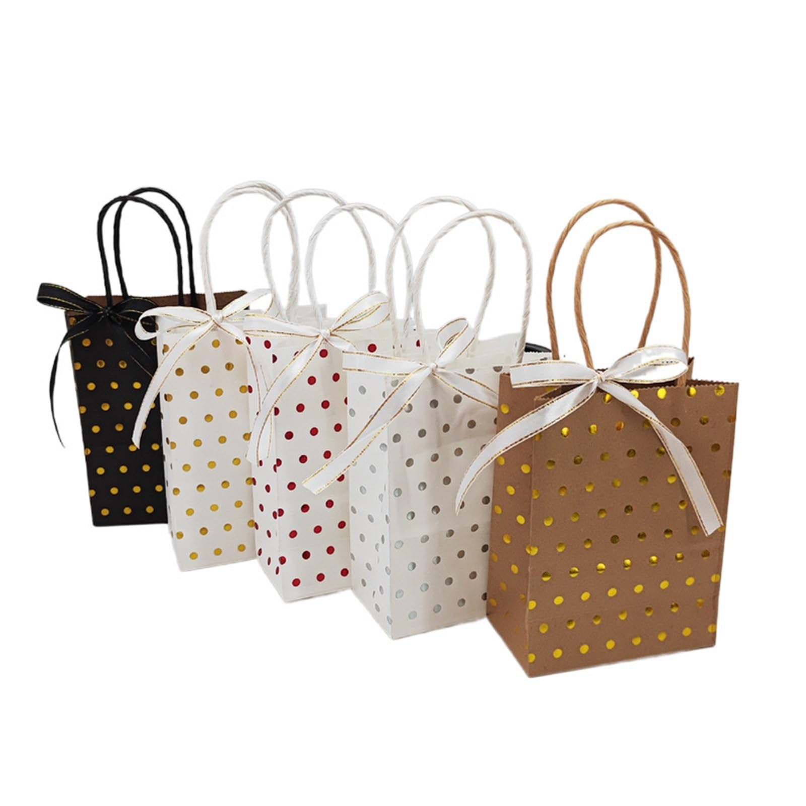 Papiertüten 12/24 Stück Kraft-Geschenktüten