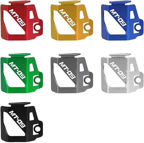 Miniatura 6 de Tapa de rosca para motocicleta, cubierta protectora de depósito de líquido trasero para Yamaha MT07 MT09 MT-07 MT 07 09 2015-2022 (color MT07 gris,