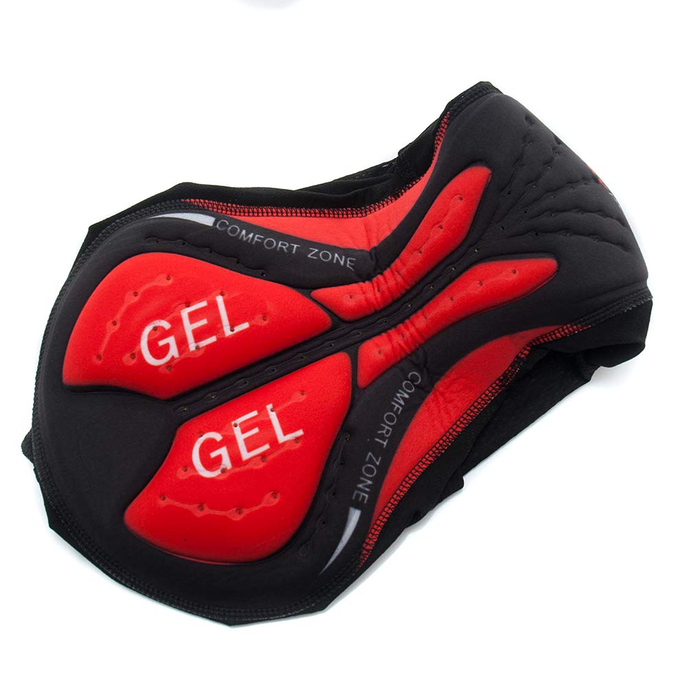 Pantaloncini da Ciclismo Intimo Uomo Lmbottito Gel Intimo da Ciclismo Traspiranti Ciclismo Mutande Pantaloncini da Bici