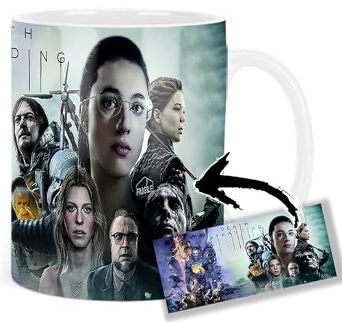 MasTazas Death Stranding Norman Reedus Margaret Qualley Tazza Ceramica Mug
