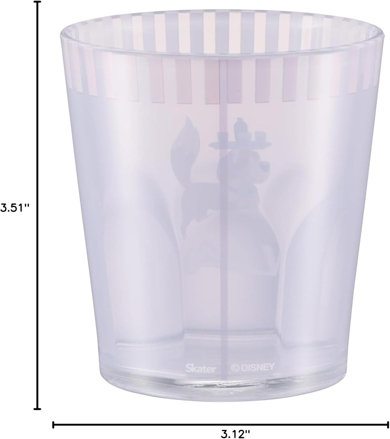 Skater KSA4-A Acrylic Cup, 9.5 fl oz (280 ml), Disney Peter Pan, Nana