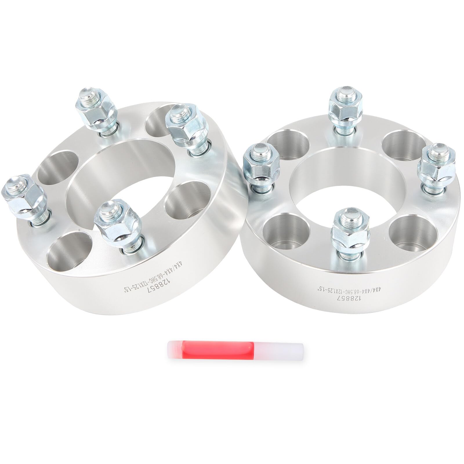 SCITOO 2Pcs 4x4 Wheel Spacers 1.5" Bore 68.5mm Studs 12x1.25
