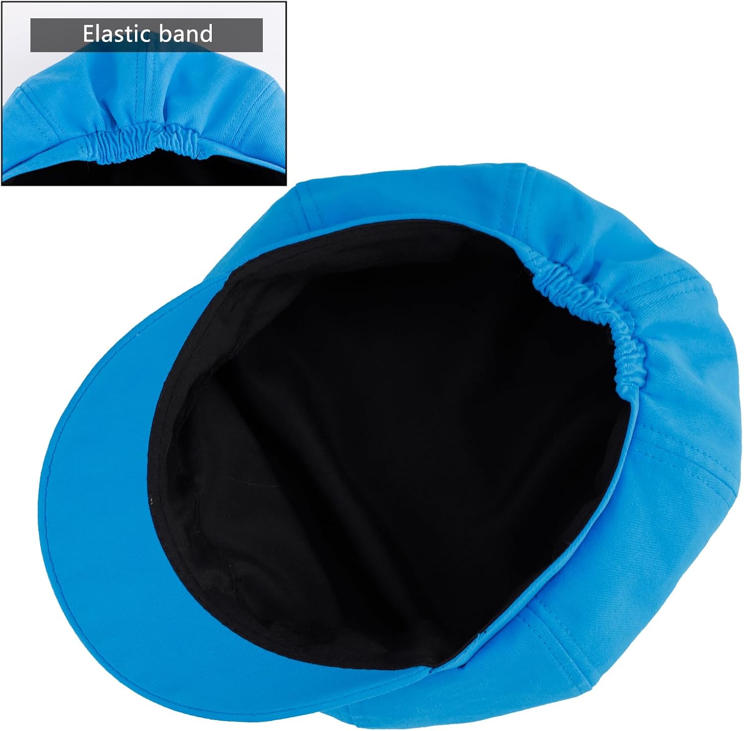 Newsboy Cabbie Baker boy hat Beret Cap for Women Pageboy Visor Paperboy Hat Sailor Fiddler Hat Adjustable - Image 6