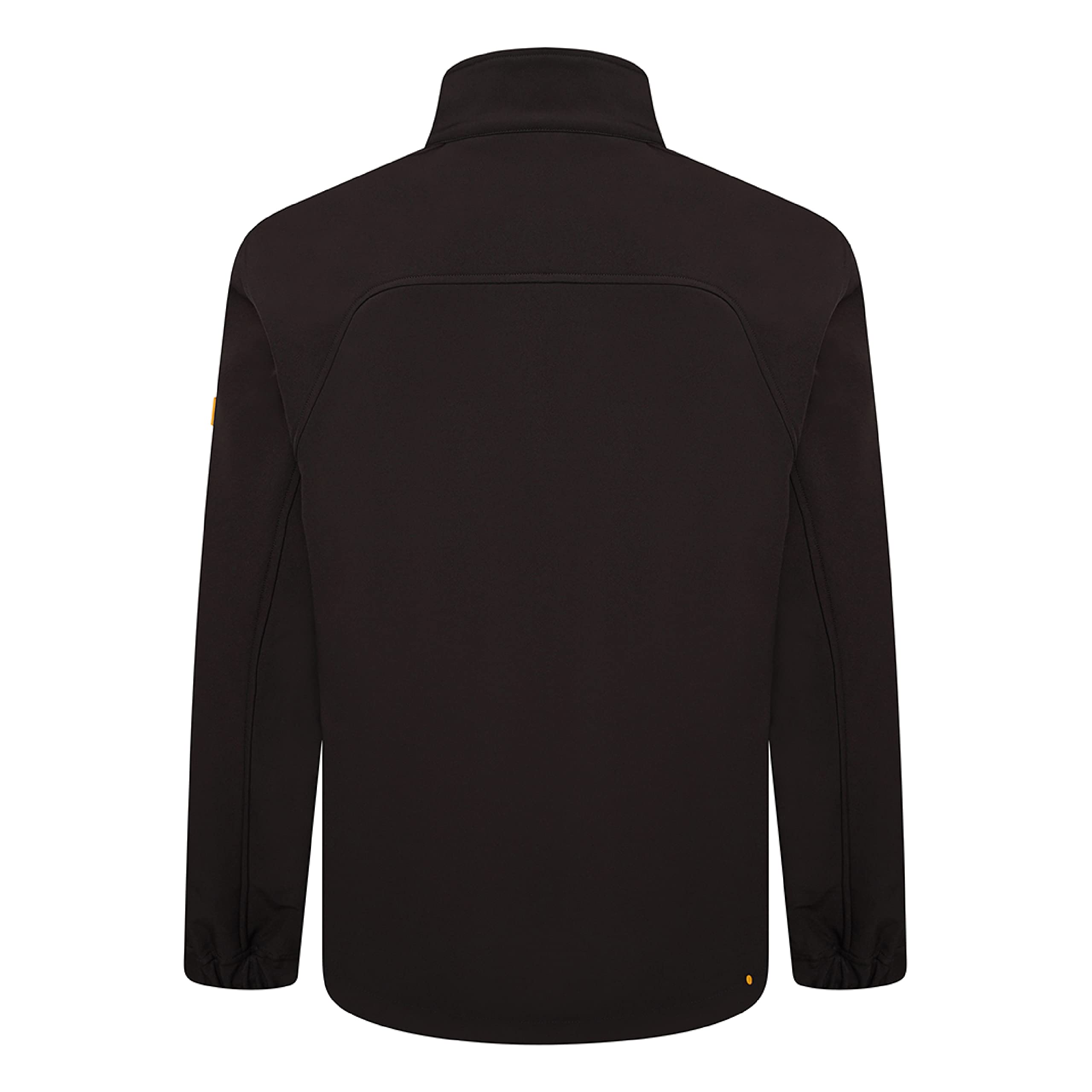 JCB Workwear - Veste Softshell - Veste polaire pour homme - Fermeture éclair intégrale - Poches latérales zippées - Ourlet et poignets réglables - Polyester - Noir