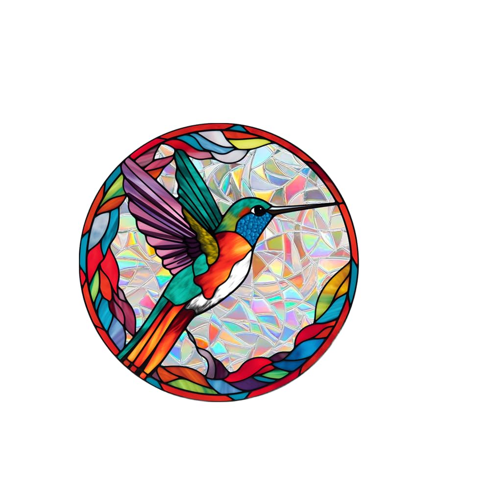 Autocollants en verre oiseaux collisions fenêtre vinyle 20cm