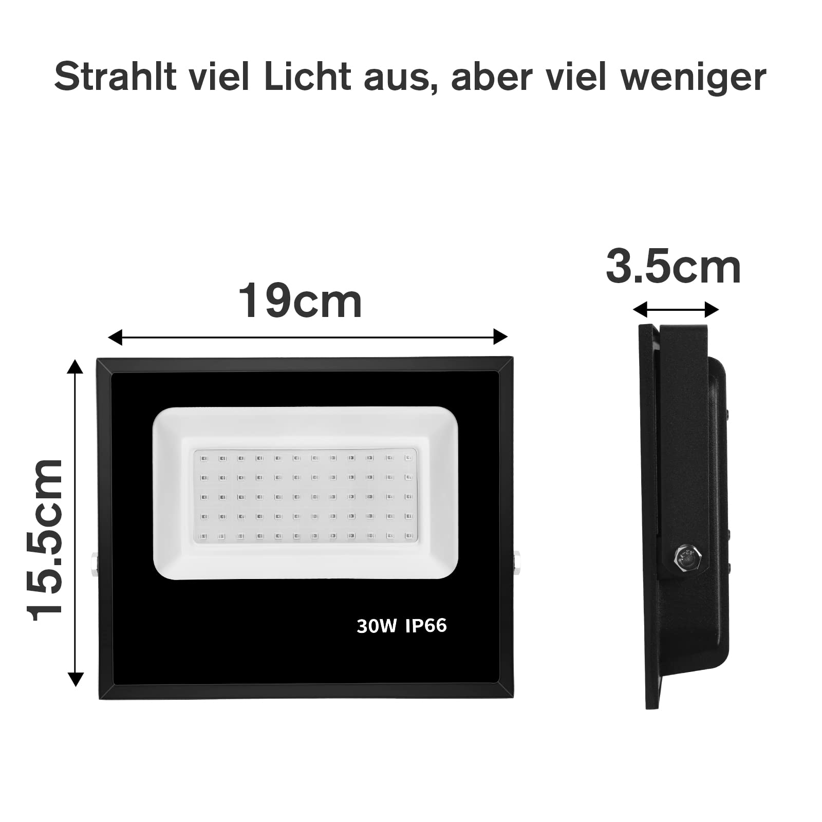 2 faretti a LED UV da 30 W, IP66, impermeabili, con 60 LED, in lega di alluminio, per Halloween, feste, concerti, bar, colori neon