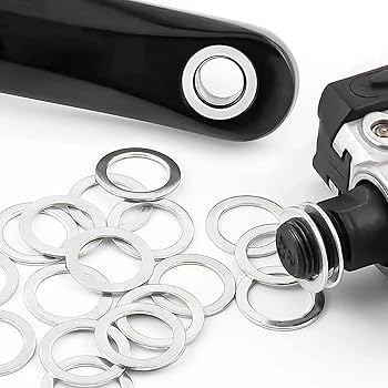 Amazon | KIEVODE 10個 自転車ペダルワッシャー ステンレス