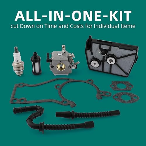 Miniatura 7 de AUTOKAY WT-16B Kits de afinación de carburador para Stihl 028 028AV 028 AV Super Wood Boss Motosierra Sustituye Stihl 1118 120 0600 1118 120 0601,