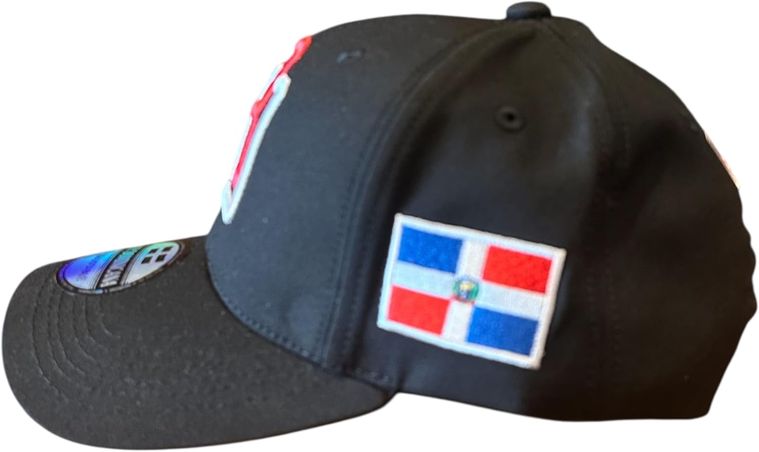 Dominican Republic Baseball Cap Blue