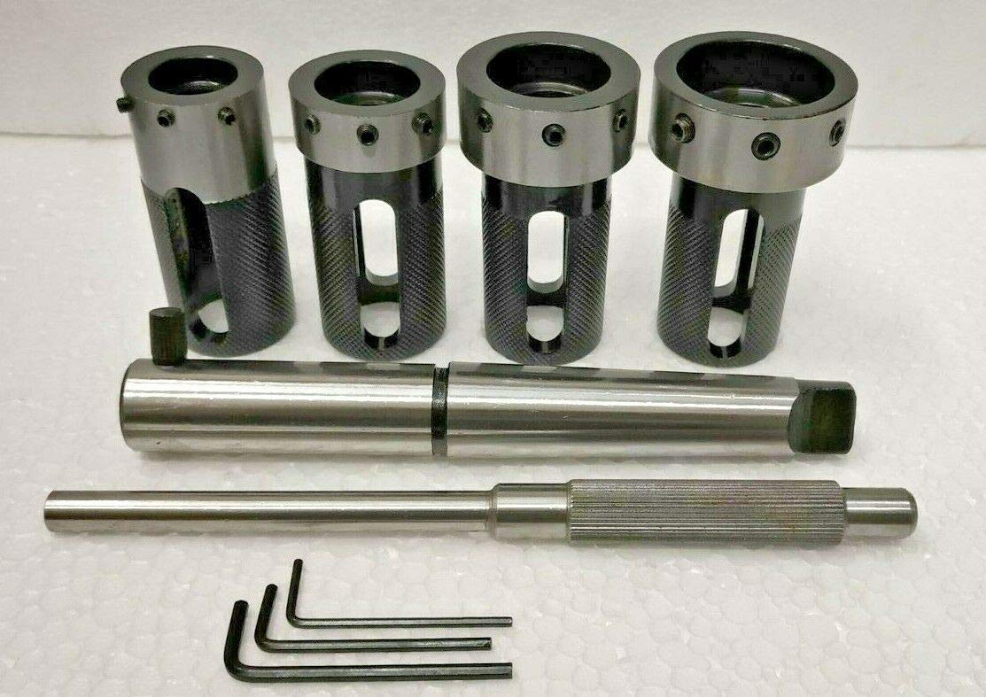 Rasputin Lathe Tailstock Die Holder Set Of 4 Floating Type MT4