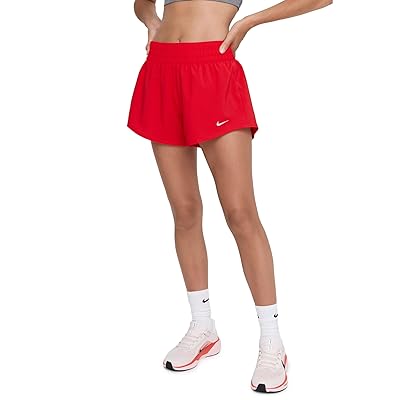 Nike One Dri FIT Mid Rise 3 Brief lined Shorts Women