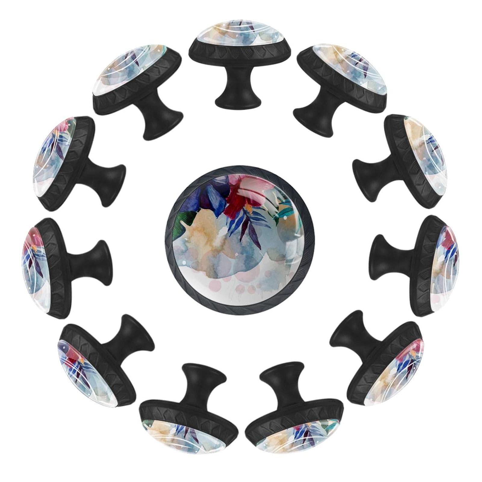Boutons de tiroir ronds de 35 mm avec finitions soignées pour mobilier de chambre