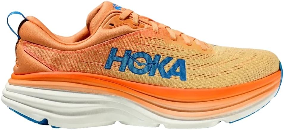 HOKA ONE ONE Hoka Men's Bondi 8 Shoes (Impala/Mock Orange, us_Footwear_Size_System, Adult, Men, Numeric, Medium, Numeric_12)