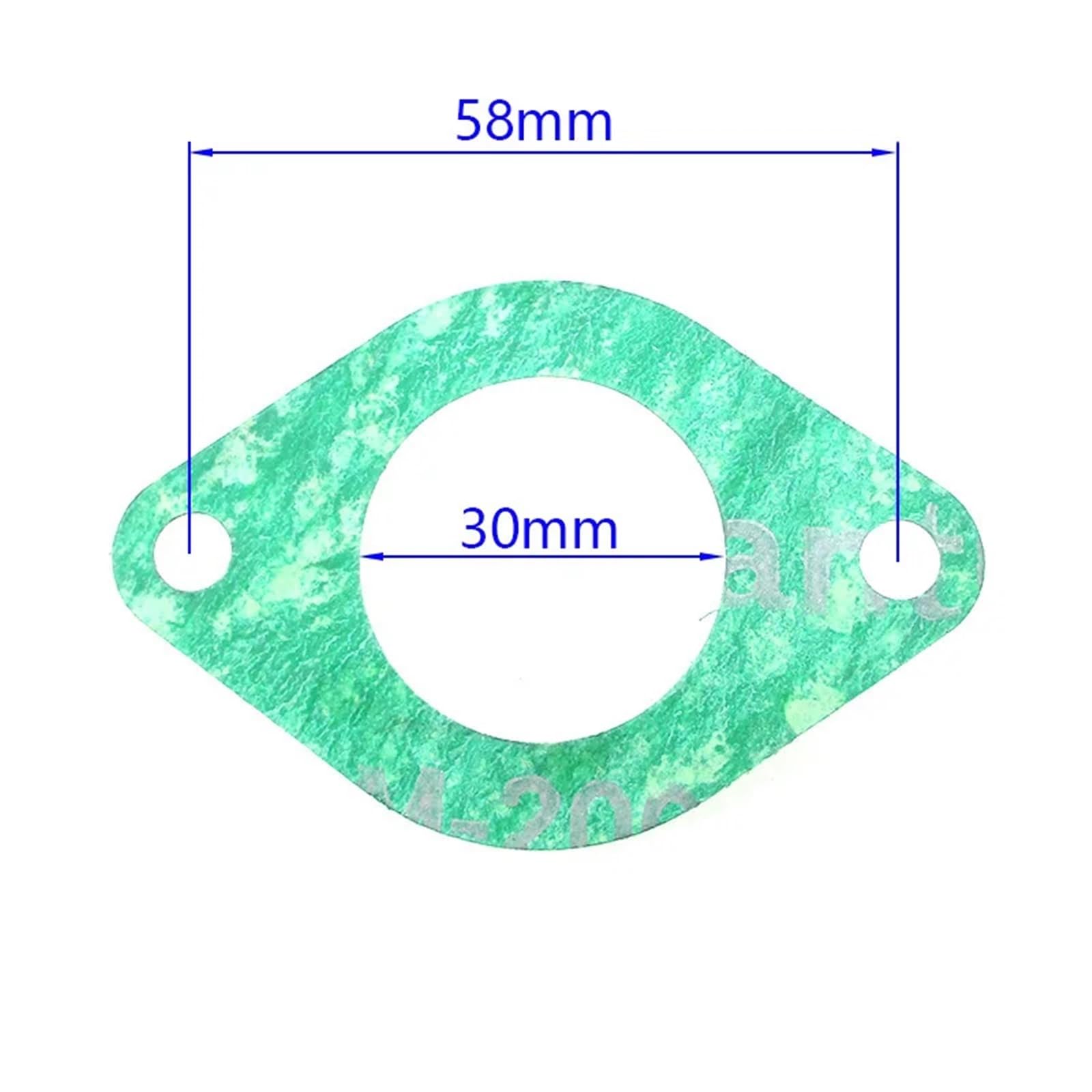 Uszczelka pokrywy zaworu Pasuje do silnika Zongshen 2V Z190 o pojemności 190 cm3 ZS1P62YML-2, części Pit Dirt Bike, uszczelka rury dolotowej kolektora(20sets)