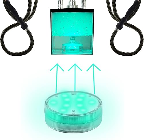 Miniatura 7 de Juego de 3 luces LED para decoración del hogar, mosaico multifuncional, 2 luces y 1 adaptación remota