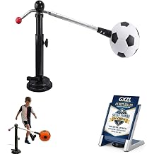 360 Soccer Trainer Solo Practice Equipment Adjustable Waist Belt Elastic Cord Ball Control Dribbling Passing Shooting Touch Training Aid Youth Kids Teens Adults