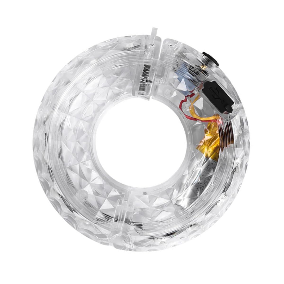Luz para rueda de bicicleta para evitar accidentes en la noche 8