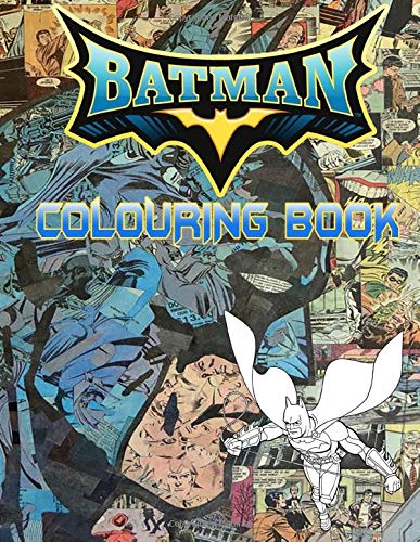 Batman Colouring Book: 40+ Illustrations | Exclusive Book | Great ...