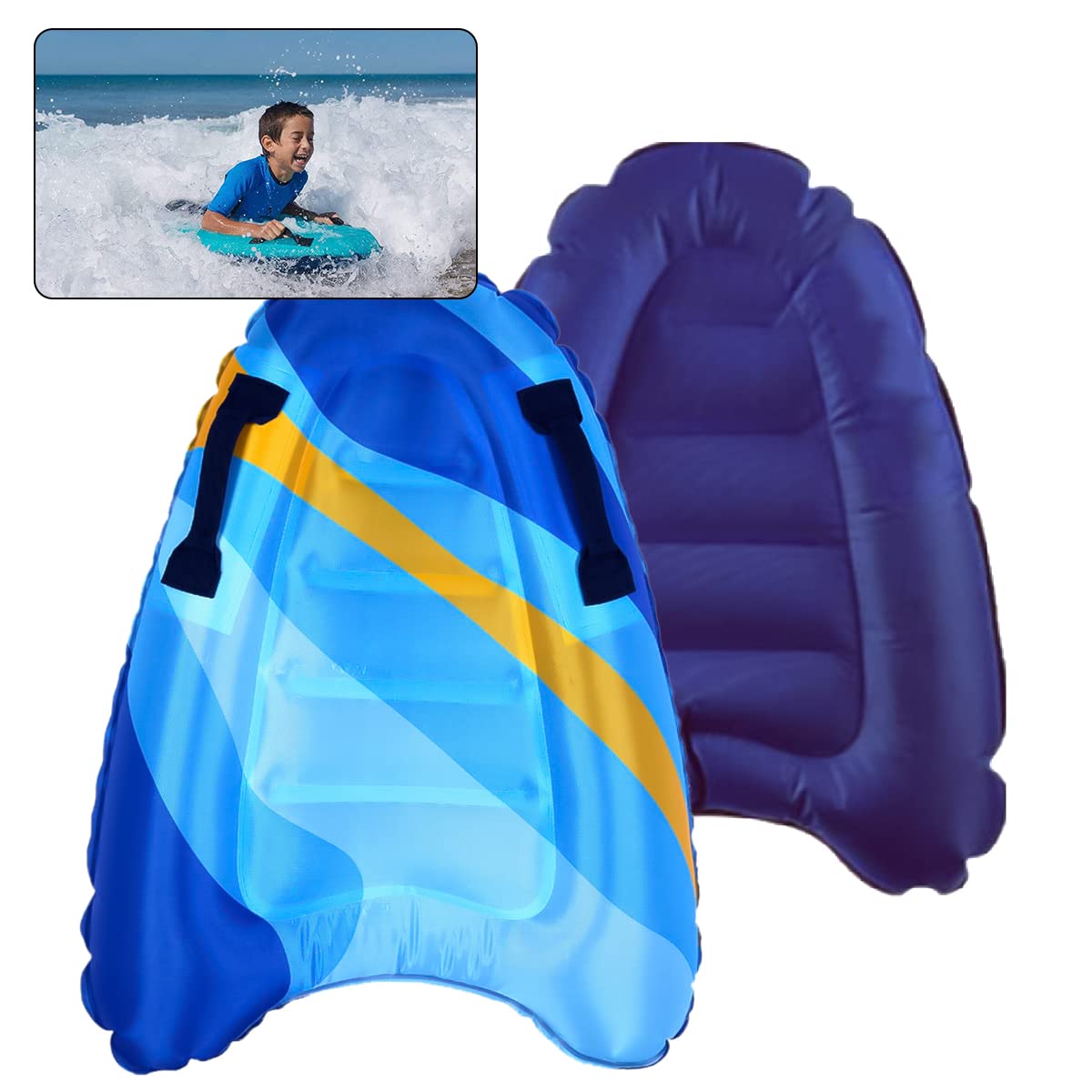 Buy Inflatable Body Board, Surfing Float Board Surf Rider for Slip and