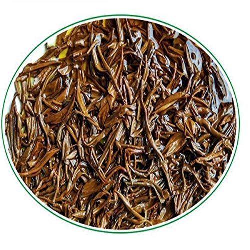 100g Té negro orgánico chino Jinjunmei Té rojo fermentado natural orgánico Cuidado de la salud Nuevo té cocido Comida… - Imagen 6