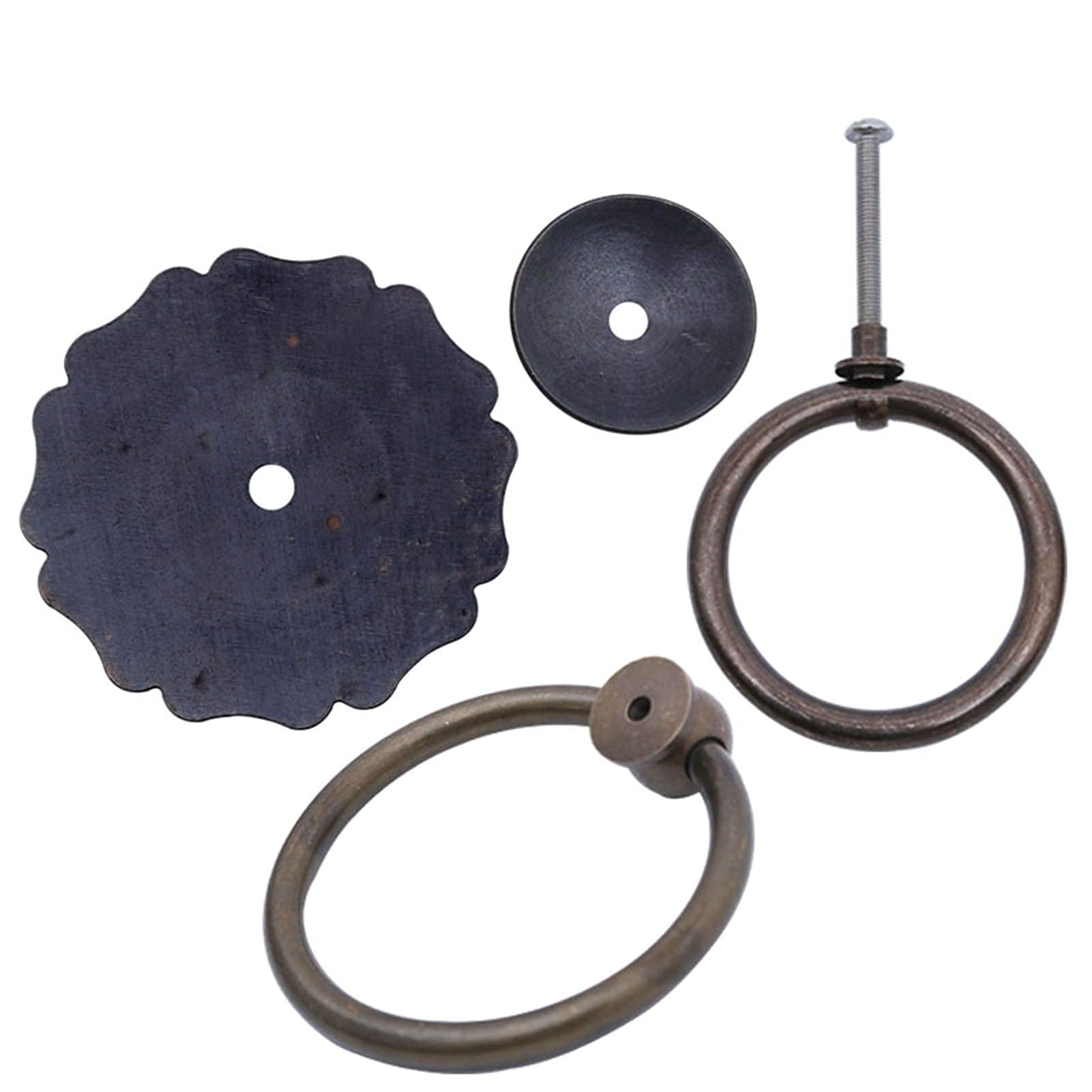 Battente Porta Vintage In Lega Di Zinco | Stile Retrò | Per Porte D'Ingresso | Decorativo E Resistente - Foto 8