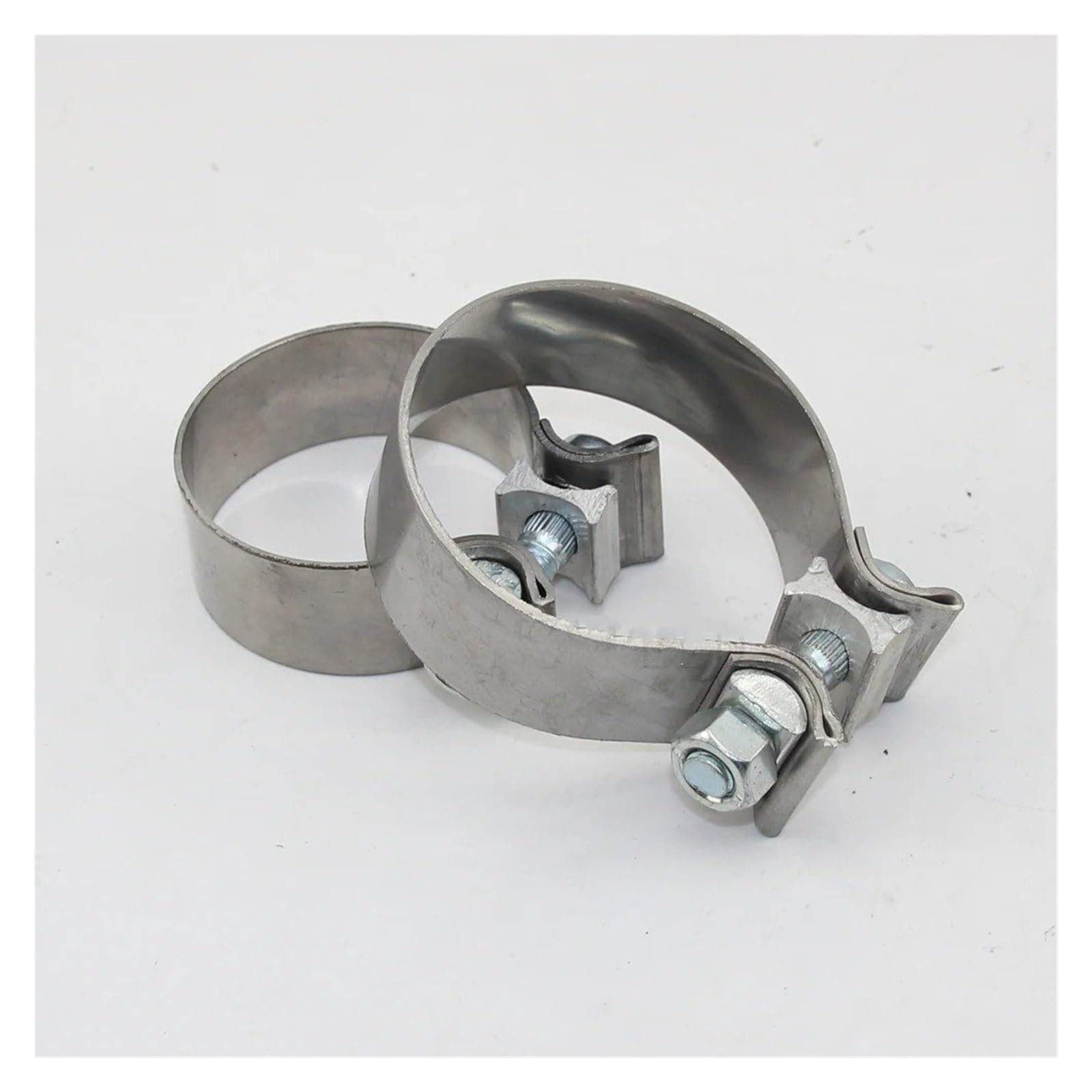 Collier de serrage for tuyau d'échappement en acier inoxydable