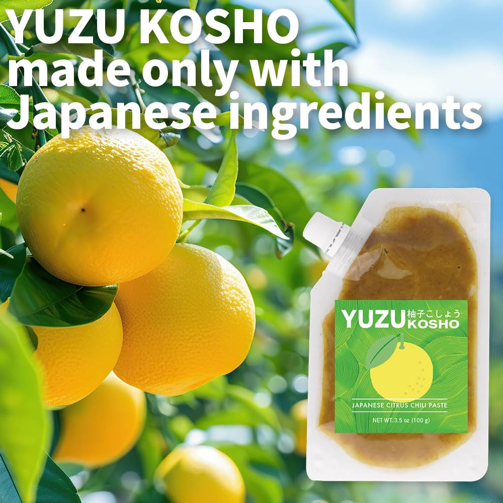 Amazon.com : Green Yuzu Kosho – Japanese Citrus Chili Condiment