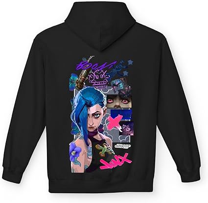 Jinx Was Here Hoodie Jinx Unisex Youth Kids Sweatshirt Hoody Gift for Jinx Was Here Hoodie Jinx Unisex Youth Kids Sweatshirt Hoody Gift for