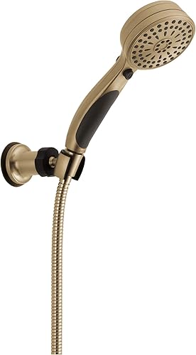 Delta -Faucet 55424-CZ ActivTouch HS 2.5 GPM Wall Mt - Ducha de mano con 9 ajustes, bronce champán