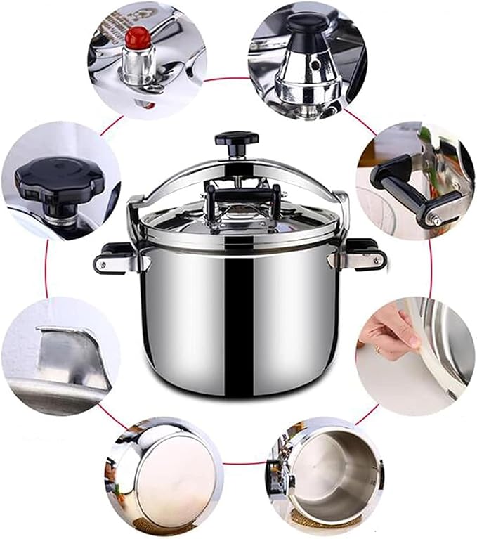 Olla a Presión Acero Inoxidable 26L LNGCLTEZ miniatura 7