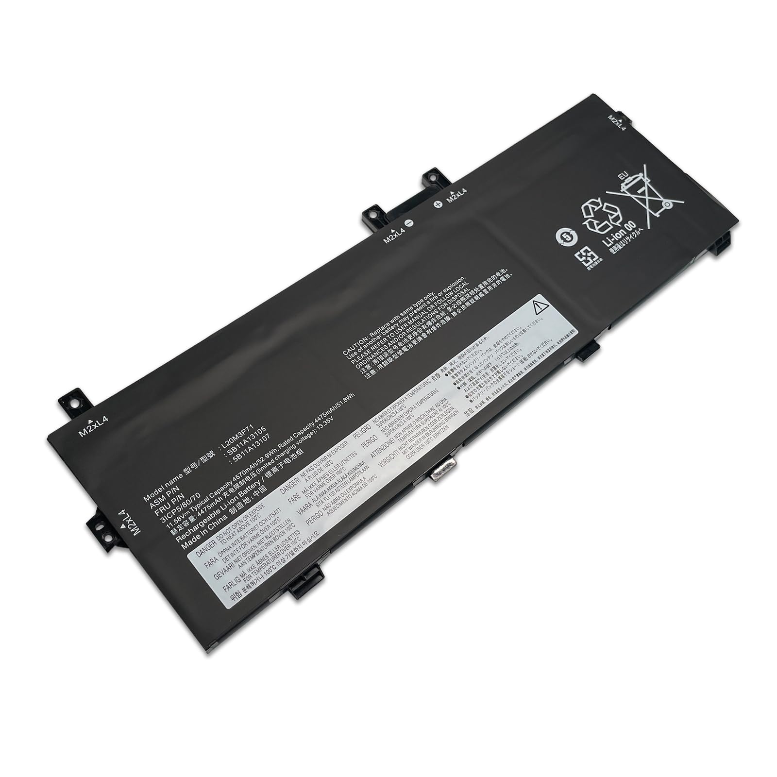 L20M3P71 SB11A13105 5B11A13107 Batteria per laptop