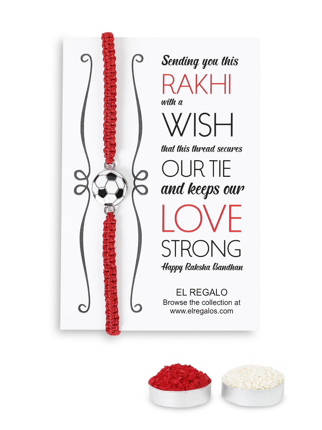 El Regalo 1PC Sports Balls Rakhi for Brother- Cute & Fancy Balls Bracelet Rakhi for Sports Lover Brother with Roli Chawal in Rakhi Gift Box (Basket ball) (B0DBRH358Y) Amazon Price History, Amazon Price Tracker