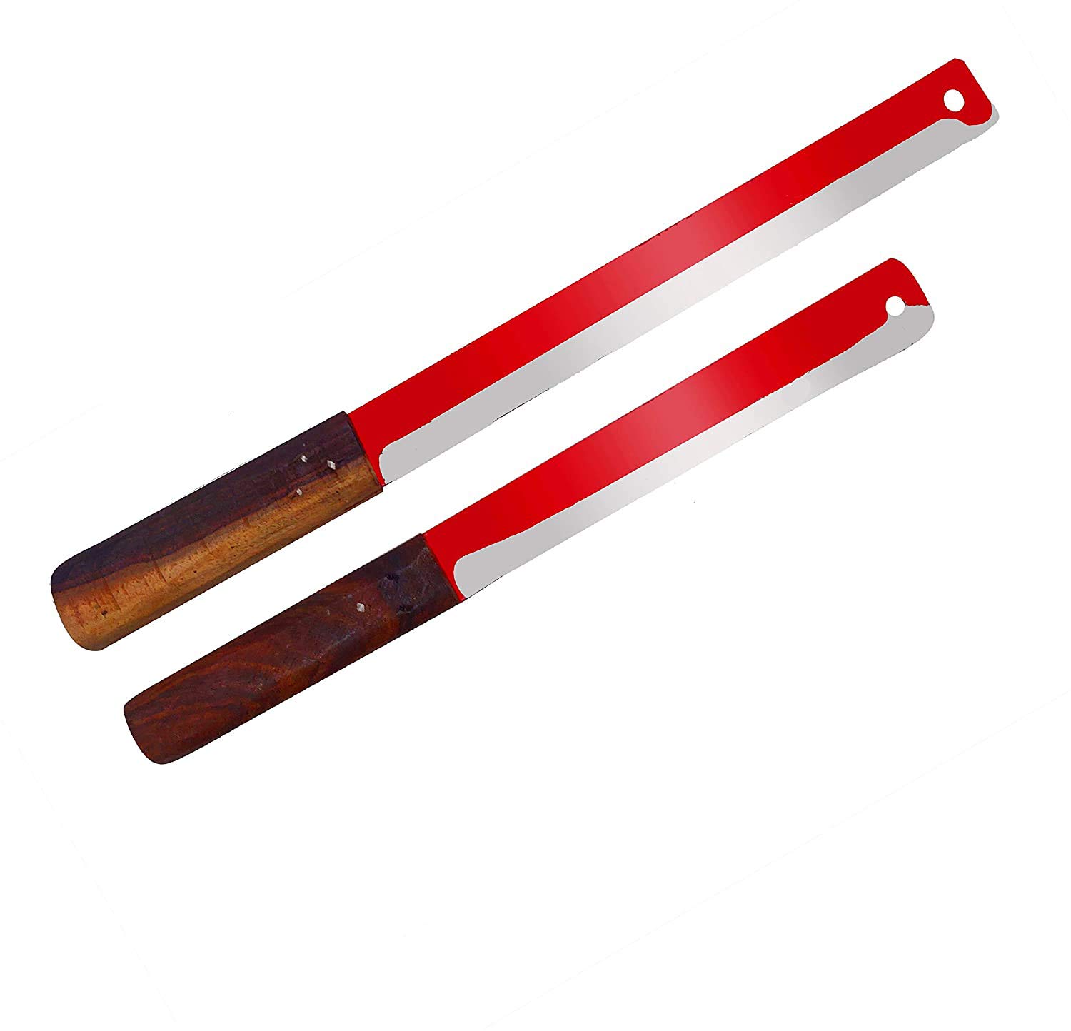 KIING Carbon Steel Knife Set of 2 Different Sizes 10 Inch and 8 Inch for Vegetables