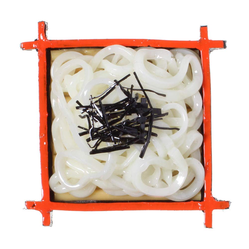 ざるうどん　食品サンプル Amazon.co.jp: 食品サンプル屋さんのマグネット（ざるうどん