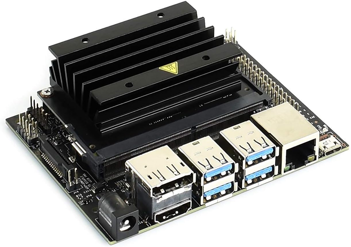 IBest NVIDIA Jetson Nano Developer Kit Small Powerful Computer for AI Development Supported by NVIDIA JetPack, Quad-core 64-bit ARM CPU 128-core Integrated NVIDIA GPU