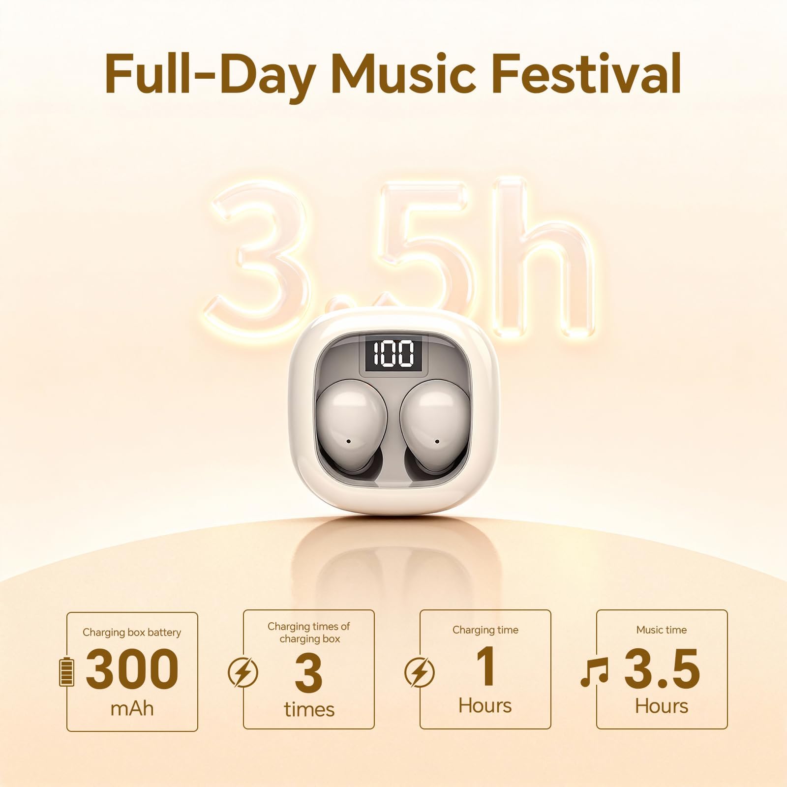 Invisible Sleep Earbuds Ear Buds For Sleeping Wireless Bluetooth Sleep Headphones Earphones For Side Sleeping Sleeper Headphones Ear Buds Small Ear Canals Hidden Earpiece