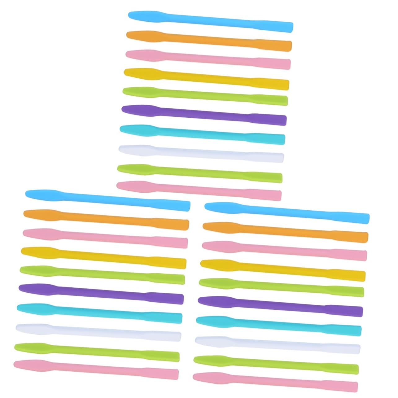 Healeved 30piezas Varillas De Para Faciales Espátulas De Para De y Lociones De Para Personal y Profesional