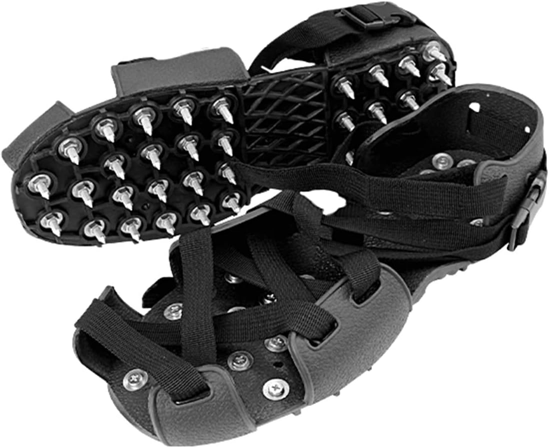 RETENA 32Teeth Anti Slip Ice Claws, Adjustable Bundled Ice