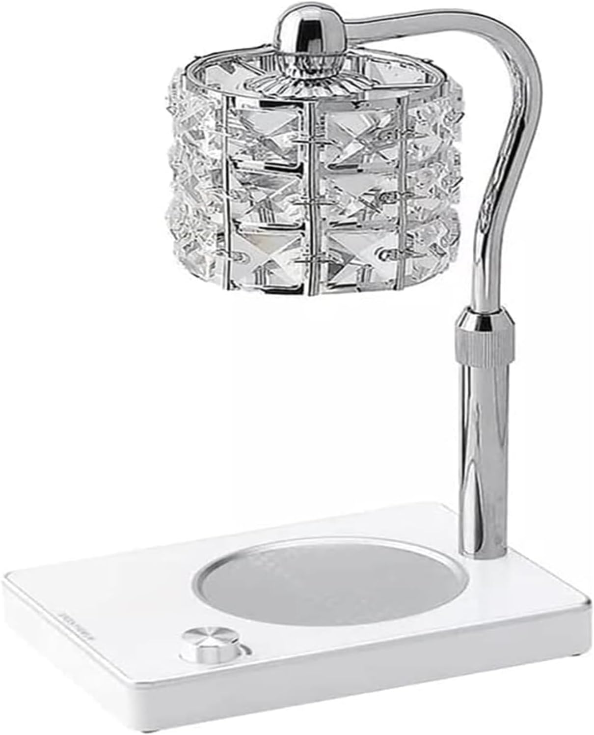 Candle Lamps Candle Heater Wax Lamp Sleep Aid No Fire Candle Wax Melting Lamp Crystal Candle Lamp for Bathroom Yoga Room Entrance Bedside Indoor Wax Melt Tool (Color : A, Size