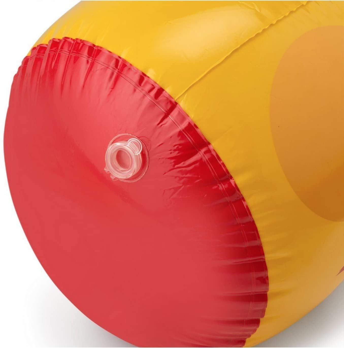 FIZLOZ 3-D PVC Inflatable Bouncer Boxer Shape for Kids, Multi Color 2