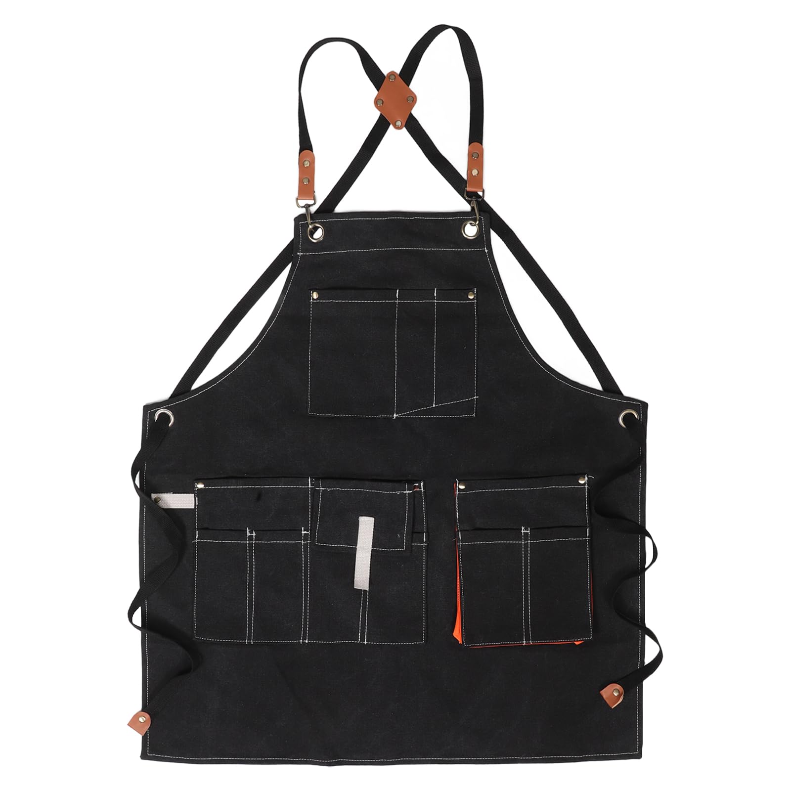 Delantal de cocina VANZACK antimanchas para evitar ropa sucia por aceite en tareas del taller 2