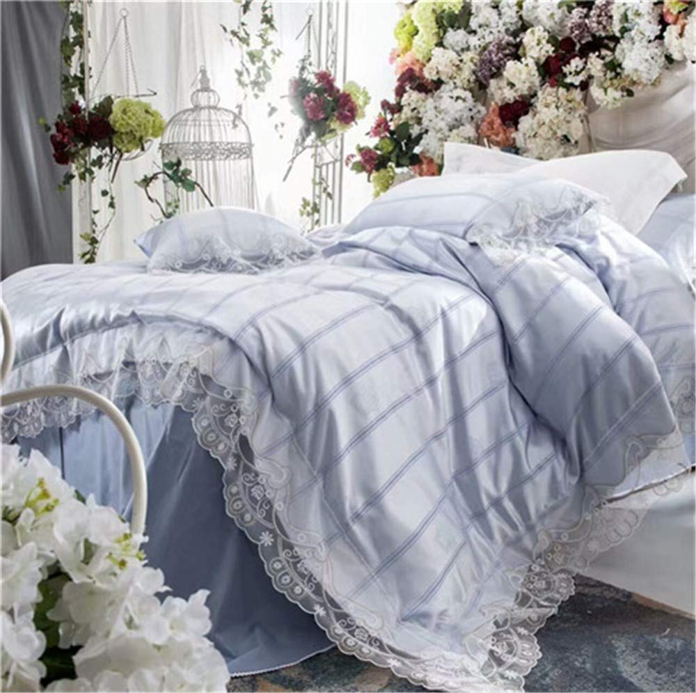 Ropa de cama de algodón de seda king verde ideal para renovar el confort de tu hogar este año