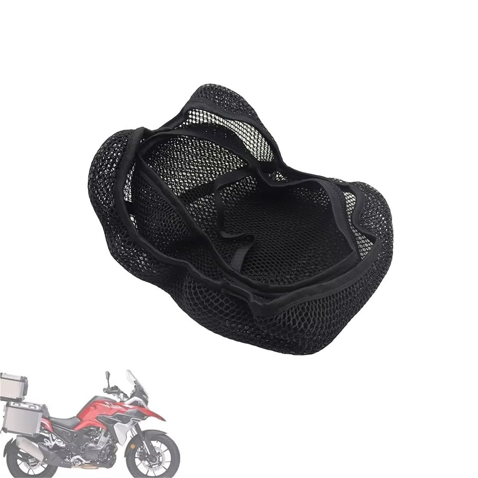 Moto Copri Sedili Per KOVE 400X 400 X Coprisedile per moto Tessuto a rete Isolamento del cuscino traspirante