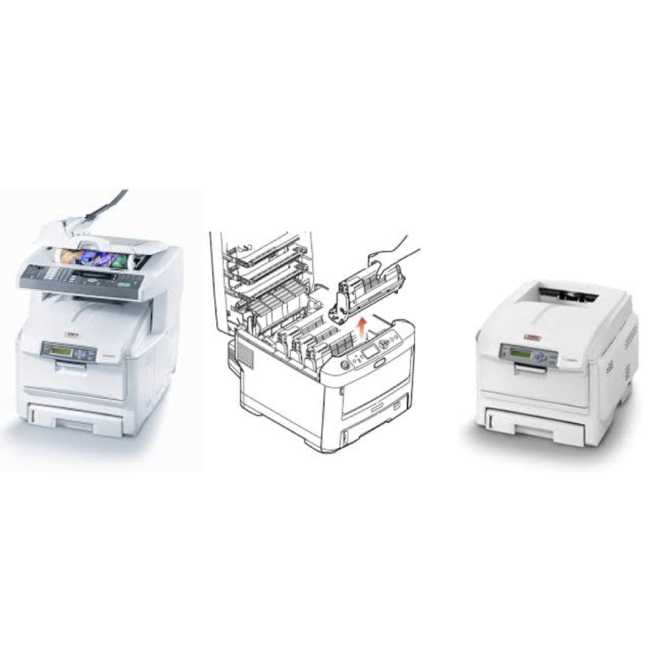 ECOPRO - Fusor original para las impresoras OKI C5650 C5750 C5850 C5950 - Neutro - de 60.000 páginas A4 - Cód. 43853103